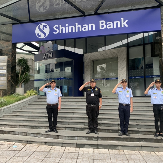 BẢO VỆ NGÂN HÀNG SHINHAN BANK